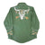 Rockmount Kids Unisex Skull Arrow Chain Stitch Green 100% Cotton L/S Shirt