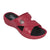 Tecs Womens Low Heel Slip On Red Sandals Shoes