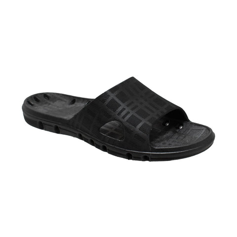 Tecs Womens Slide Black Sandals Shoes