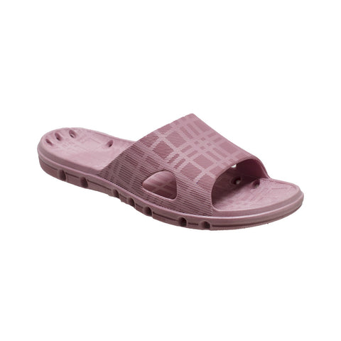 Tecs Womens Slide Pink Sandals Shoes