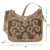 American West Womens Annies Secret Collection 10in Sand Leather Handbag Bag