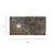 American West Annies Secret Collection Charcoal/Turquoise Leather Trifold Wallet OS