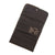 American West Annies Secret Collection Charcoal/Turquoise Leather Trifold Wallet OS