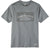Danner Unisex License Plate Heather Gray 100% Cotton S/S T-Shirt