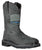 Hoss Boots Mens Rushmore CT WP PR Charcoal Leather Work Boots 10.5 D
