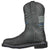 Hoss Boots Mens Rushmore CT WP PR Charcoal Leather Work Boots
