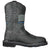 Hoss Boots Mens Rushmore CT WP PR Charcoal Leather Work Boots