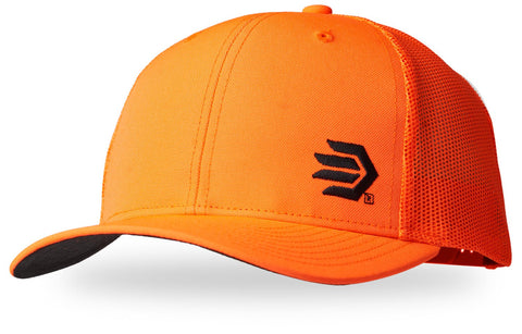 LaCrosse Unisex Logo Blaze Orange 100% polyester Trucker Cap