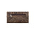 American West Womens Annies Secret Collection Denim Blue Leather Trifold Wallet