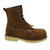AdTec Mens Apex 8in SR Moc-Toe Brown Leather Work Boots