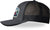 LaCrosse Unisex Farm Scene Charcoal/Black Cotton Blend Trucker Cap