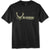 Lacrosse Unisex Elk Tee Black 100% Cotton S/S T-Shirt