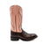 Ferrini Womens Kai S-Toe Chocolate Leather Turtle Cowboy Boots