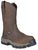 Hoss Boots Mens Recon 11in Wellington CT WP Brown Leather Work Boots