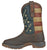 Hoss Boots Mens We The People Soft Toe Brown Leather Work Boots