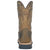 Hoss Boots Mens Brisbee Distressed CT WP Brown Leather Work Boots