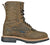 Hoss Boots Mens Brisbee Lacer CT WP Distressed Brown Leather Work Boots