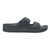 Tecs Mens Two Band Navy Sandals Shoes