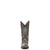 Corral Boots Kids Girl Leather Wing & Cross Black Square Toe Cowgirl