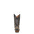 Corral Boots Kids Girl Leather Wing & Cross Black Square Toe Cowgirl