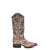 Corral Boots Womens Leather Wing & Cross Sequence Brown/Black Cowgirl 9.5 M