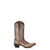 Corral Boots Kids Girl Leather Embroidery Brown Bone Cowgirl