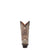Corral Boots Kids Girl Leather Embroidery Brown Bone Cowgirl