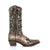 Corral Boots Kids Girl Leather Black Stitch Bronze Cowgirl
