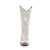 Corral Womens A3521 White Leather 13in Crystal Wedding Fashion Boots