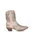 Corral Womens A3550 White Leather 8in Glitter Wedding Fashion Boots