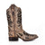 Corral Womens Sequin Inlay Cowboy Boots Leather Tan