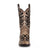Corral Womens Sequin Inlay Cowboy Boots Leather Tan