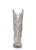 Corral Womens Stud Overlay Cowboy Boots Leather White