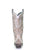 Corral Womens Stud Overlay Cowboy Boots Leather White