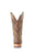 Corral Mens Orix Overlay Cowboy Boots Ostrich Saddle Tan