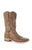 Corral Mens Orix Overlay Cowboy Boots Ostrich Saddle Tan