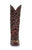 Corral Womens Inlay Embroidery Cowboy Boots Leather Tan/Black