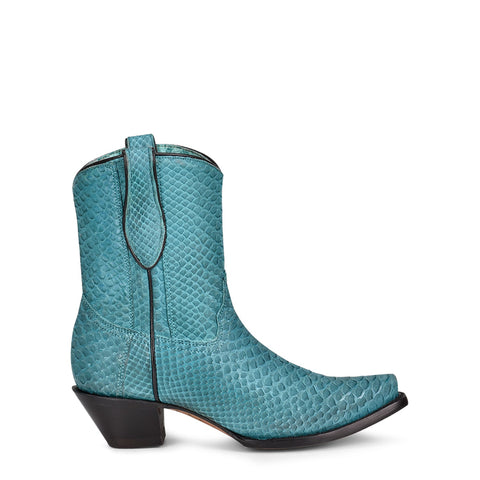 Corral Womens Exotic Python Cowboy Boots Snake Turquoise 9.5 M