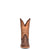 Corral Mens Embroidery Wide Square Toe Brown/Sand Ostrich Leg Cowboy Boots