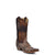 Corral Mens Embroidery Lamb Snip Toe Brown Python 12in Cowboy Boots 15 D