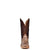 Corral Mens Embroidery Lamb Square Toe Brown Python 11in Cowboy Boots