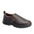 Avenger Mens Flight Brown Leather Slip-On Shoes