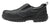 Avenger Mens Black Leather Comp Toe Slip-On Work Shoes