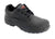 Avenger Mens Black Leather Comp Toe 7119 Oxford Work Shoes