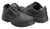 Avenger Mens Black Leather Comp Toe 7119 Oxford Work Shoes