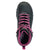 Avenger Womens Flight Mid Black Leather Work Boots