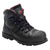 Avenger Mens Black Leather Comp Toe 6in Carbon PR WP Work Boots 13 6E