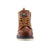 Avenger Womens Mid Wedge Brown Leather Work Boots 7.5 M