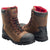 Avenger Mens Hammer 8in Int Met Guard Brown Leather Work Boots