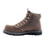 Avenger Mens Wedge Mid Brown Leather Work Boots